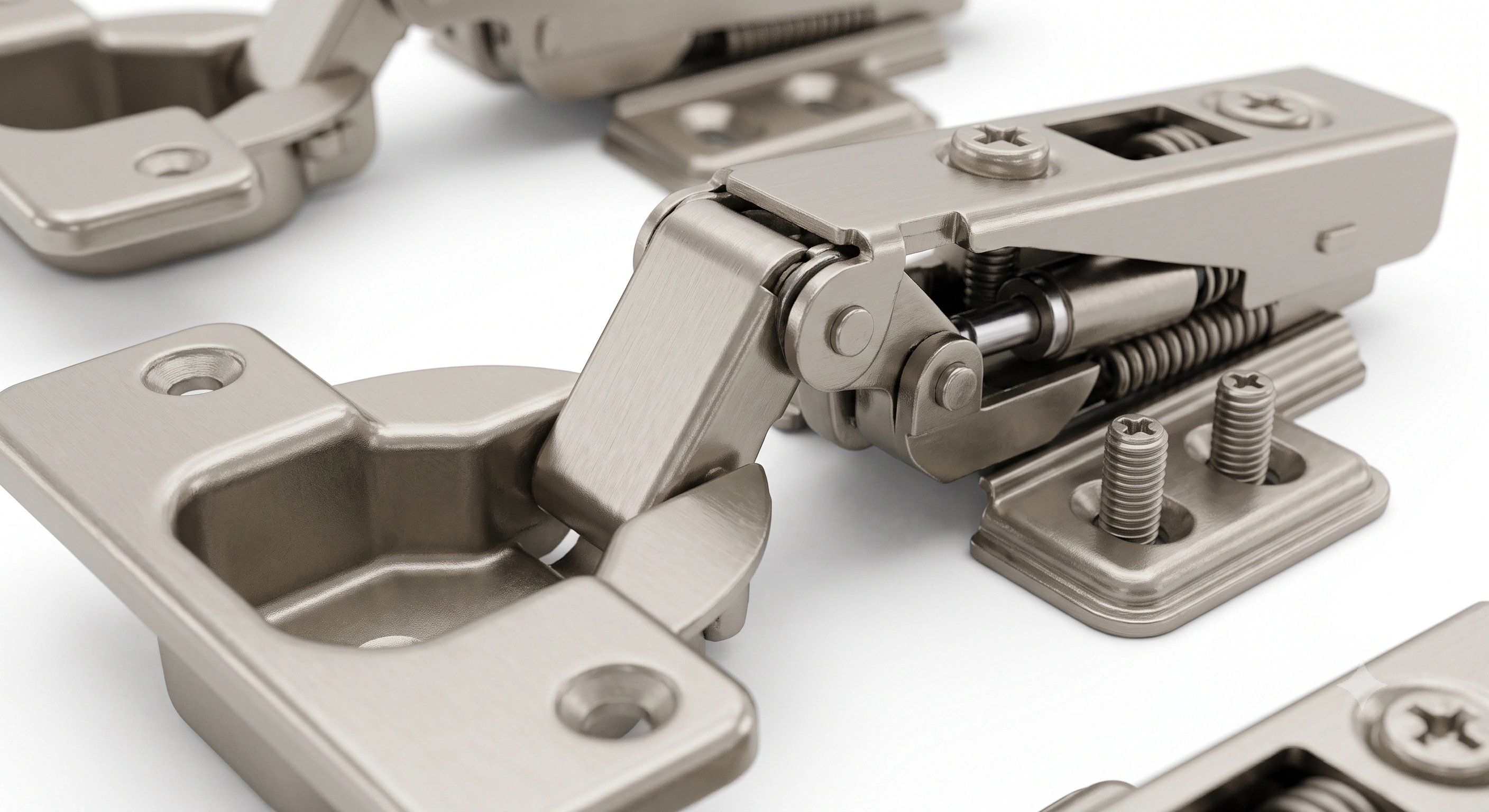 Premium 90° Soft Close Concealed Cabinet Hinge (210 Gram) | Hydraulic | Mild Steel