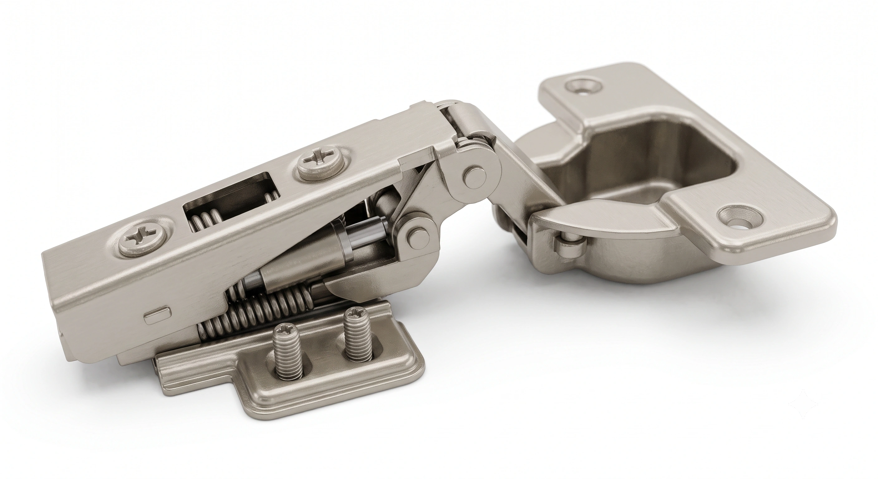 Premium 90° Soft Close Concealed Cabinet Hinge (210 Gram) | Hydraulic | Mild Steel