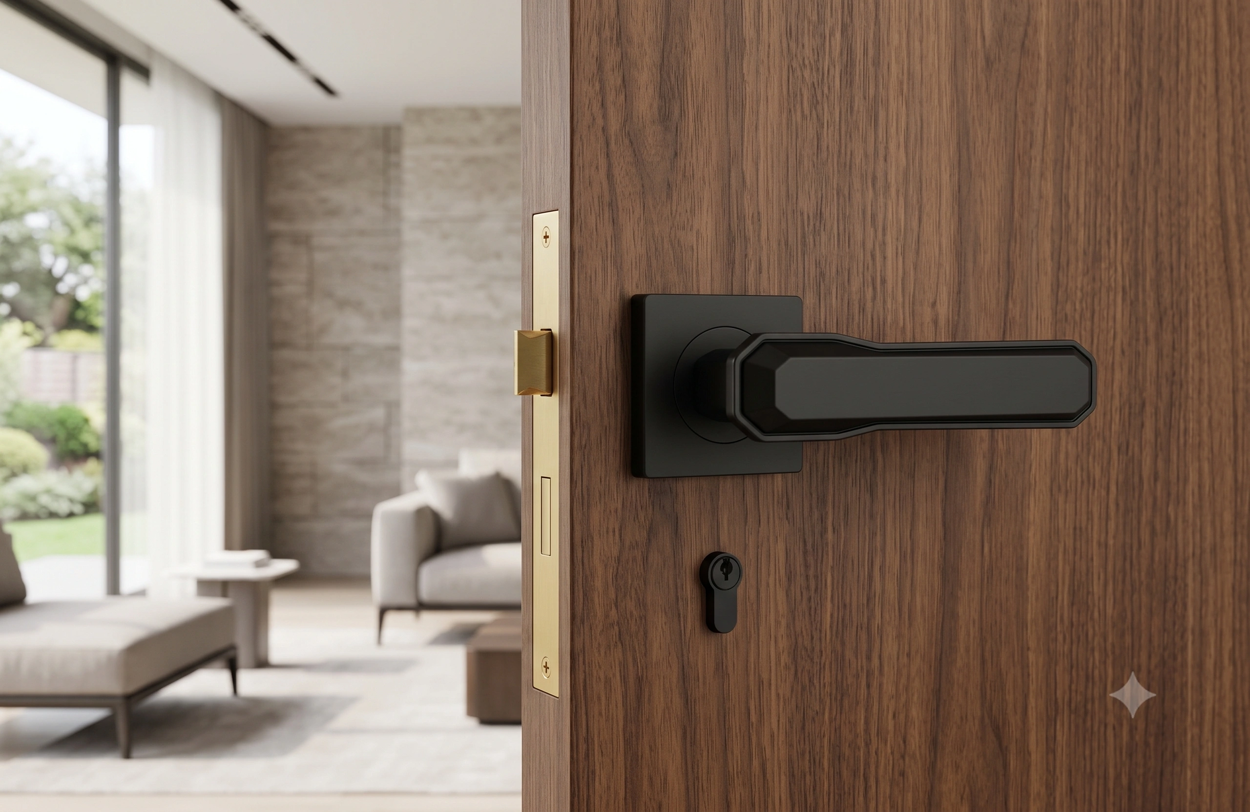 JSSE Elite Shield-Bevel Mortise Lever Handle