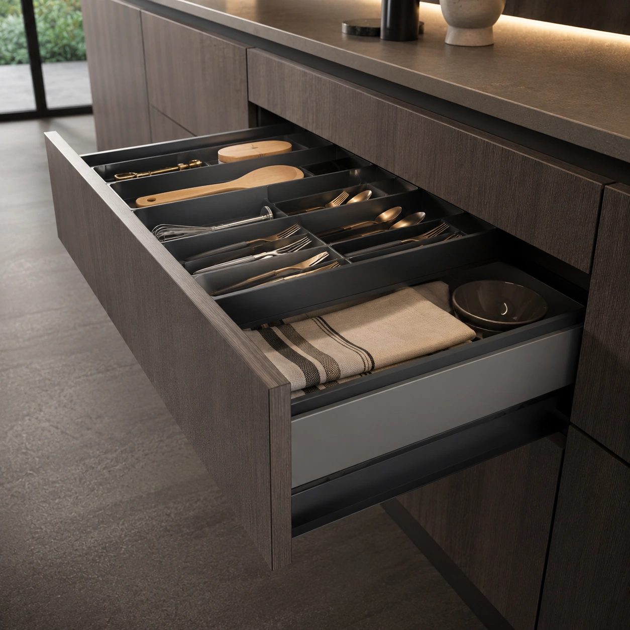 Premium Slim Soft-Close Tandem Box Drawer System