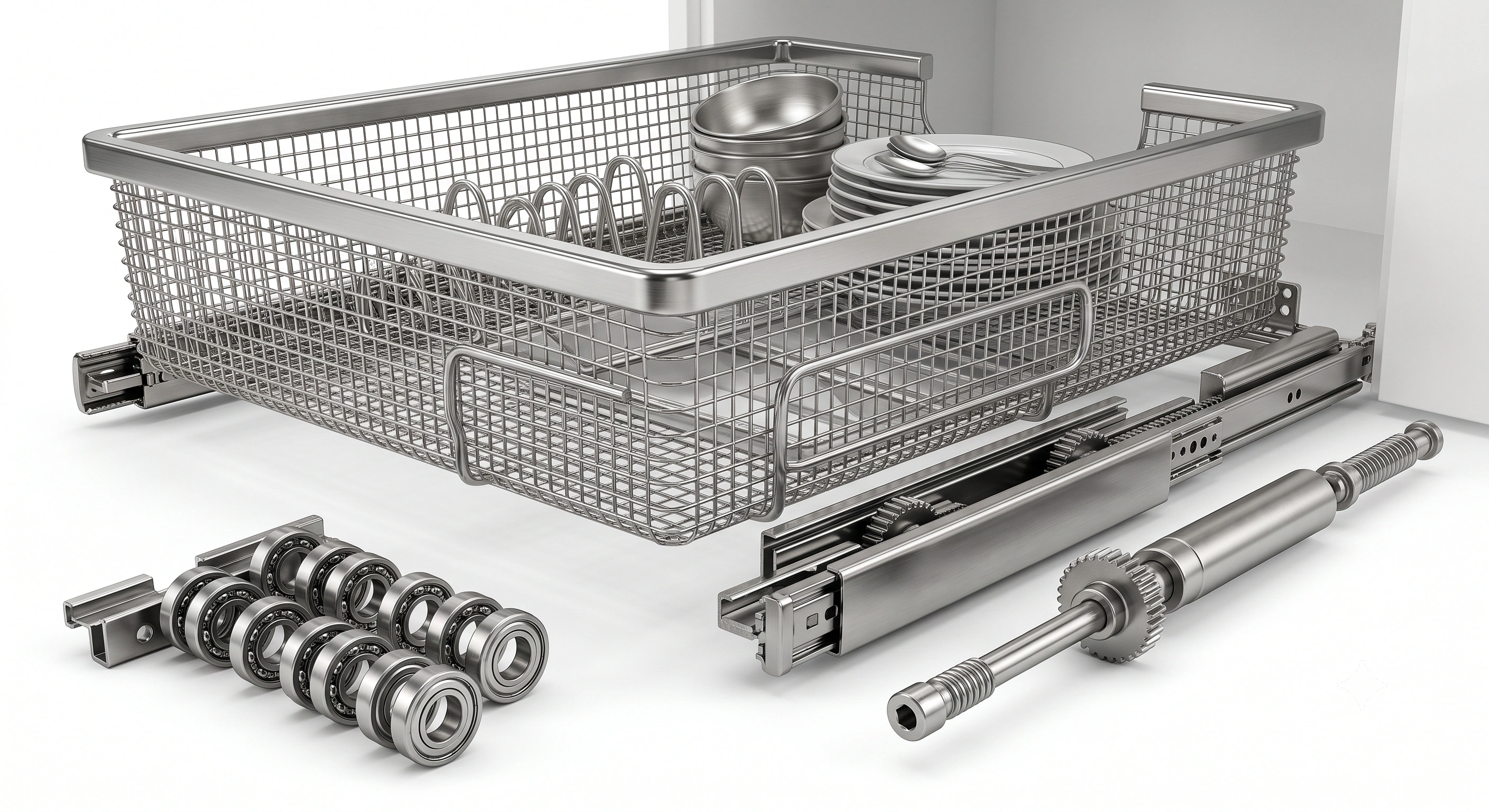 Premium Sink Drawer Basket SS Soft Close