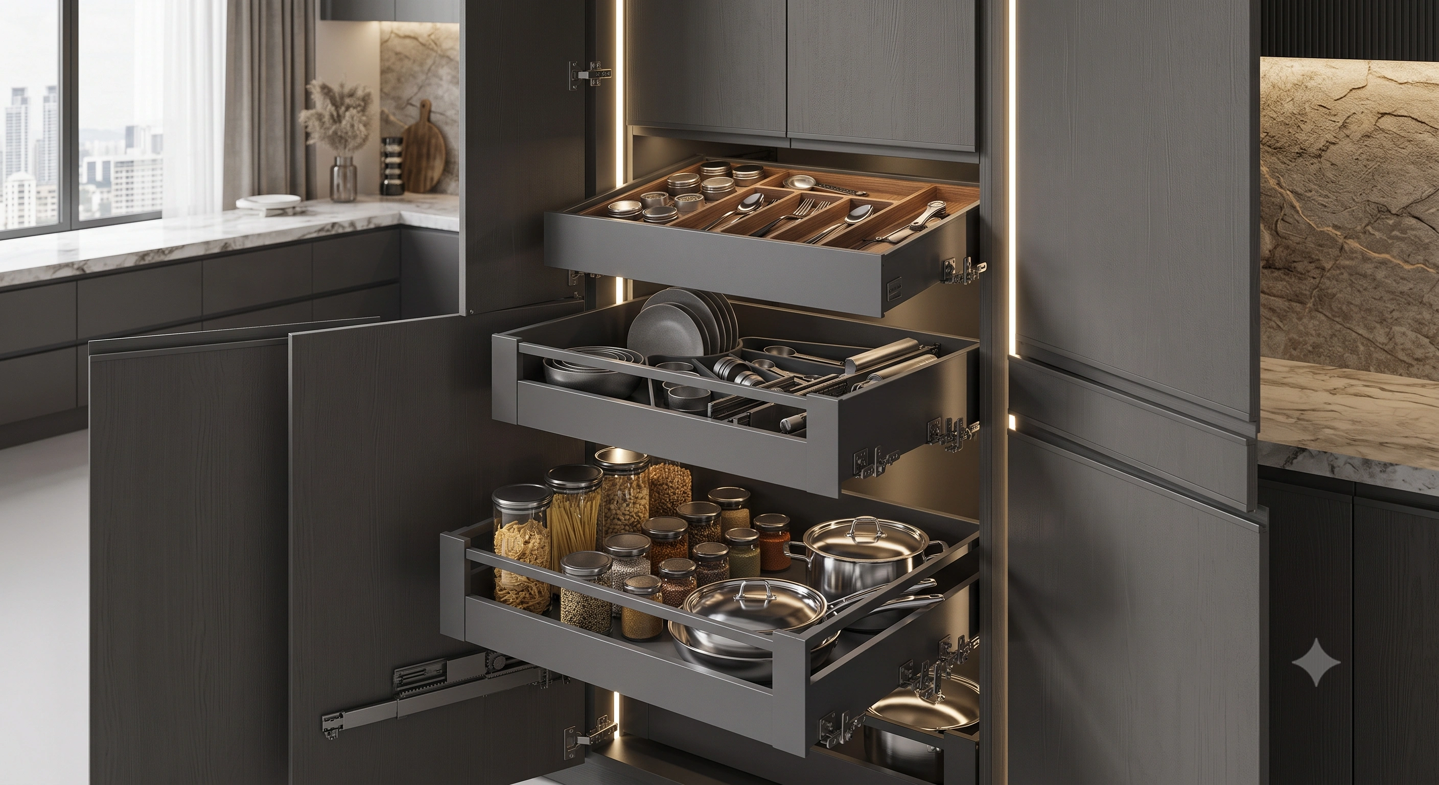 Premium Tandem System Inner Drawer (Soft Close)