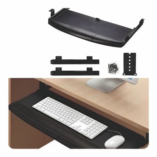 PVC Keyboard Tray – Standard Size – Black