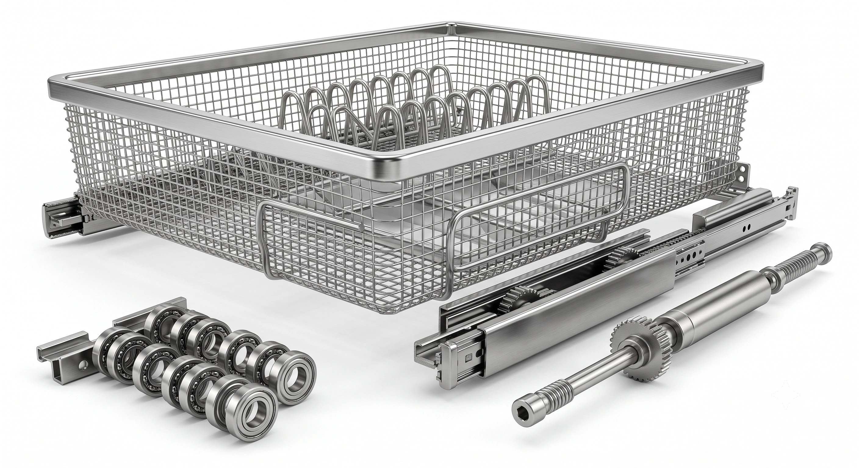 Premium Sink Drawer Basket SS Soft Close