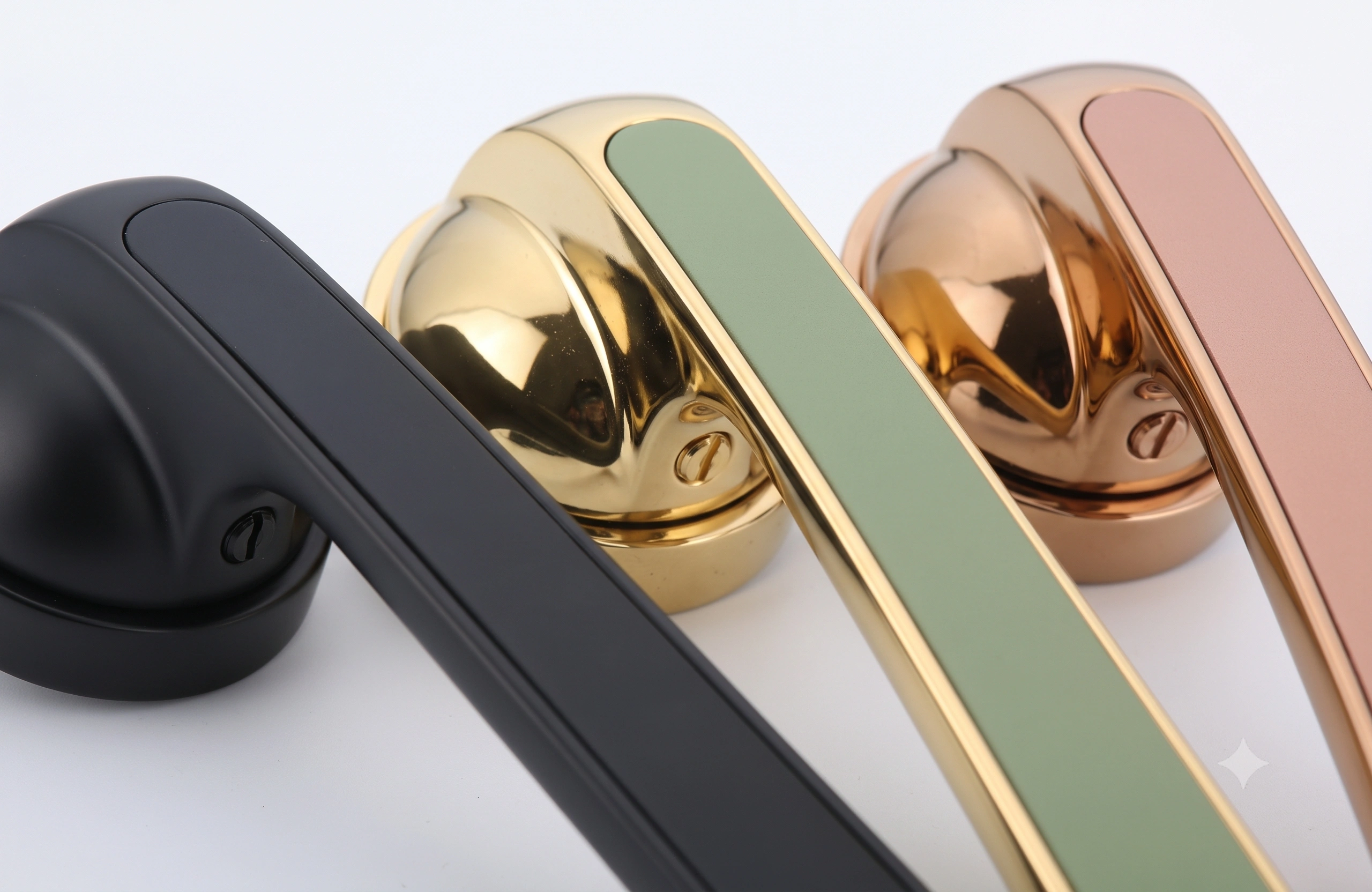 JSSE Elite Soft-Edge Inlay Mortise Lever Handle