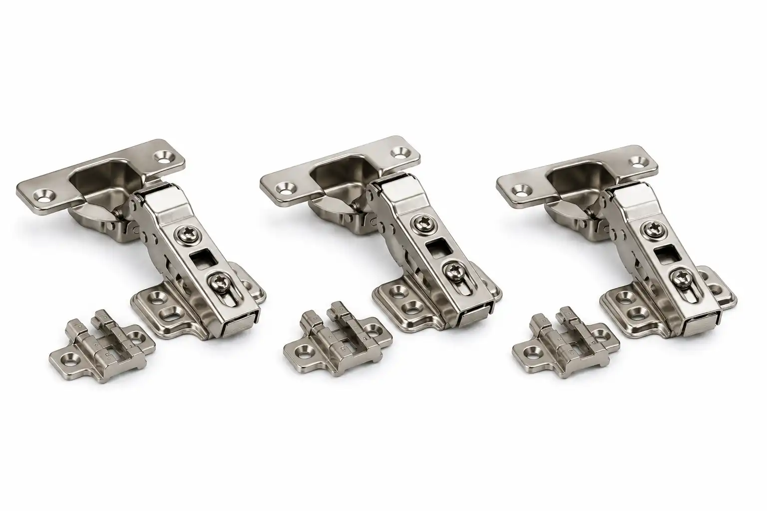 Premium MS Cabinet Hinge (100 Gram) | Normal Basic | 0°, 8°, 15° Crank