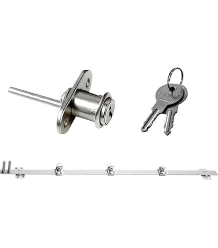 Premium Multi Drawer Lock with Metal Key – 500mm Bar
