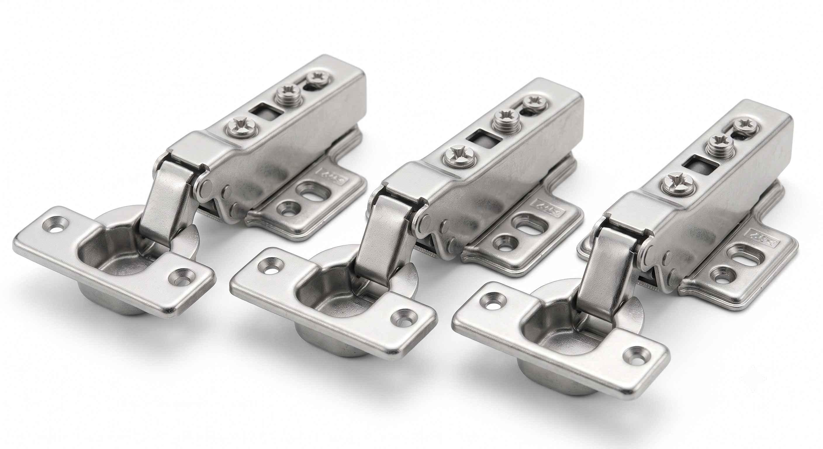 SS 3D Soft-Close Hydraulic Hinge
