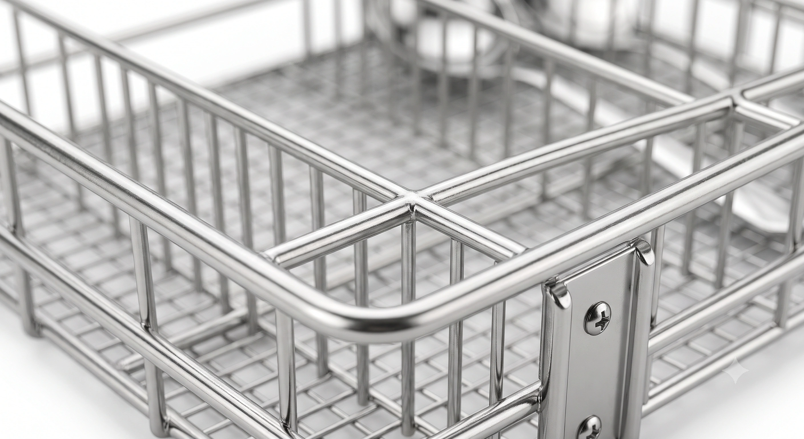 Pearl 4 mm Box-Type Cutlery Basket