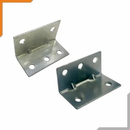 L Patti Corner Bracket – Silver – 40 × 40 MM
