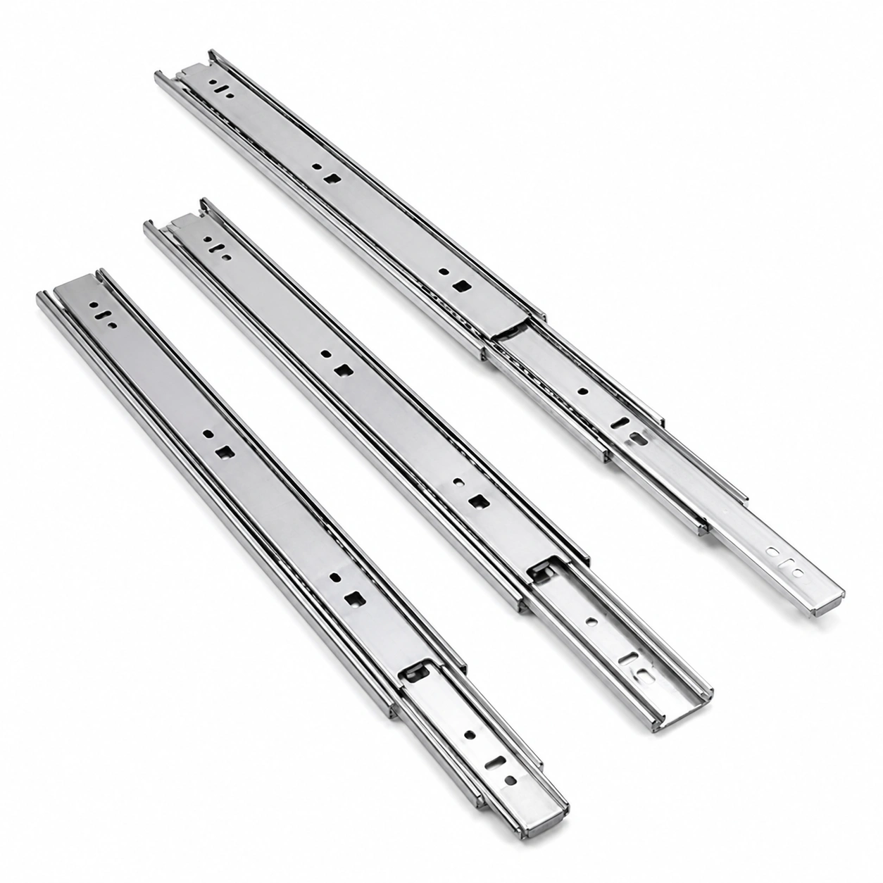 Full-Extension Telescopic Drawer Channel