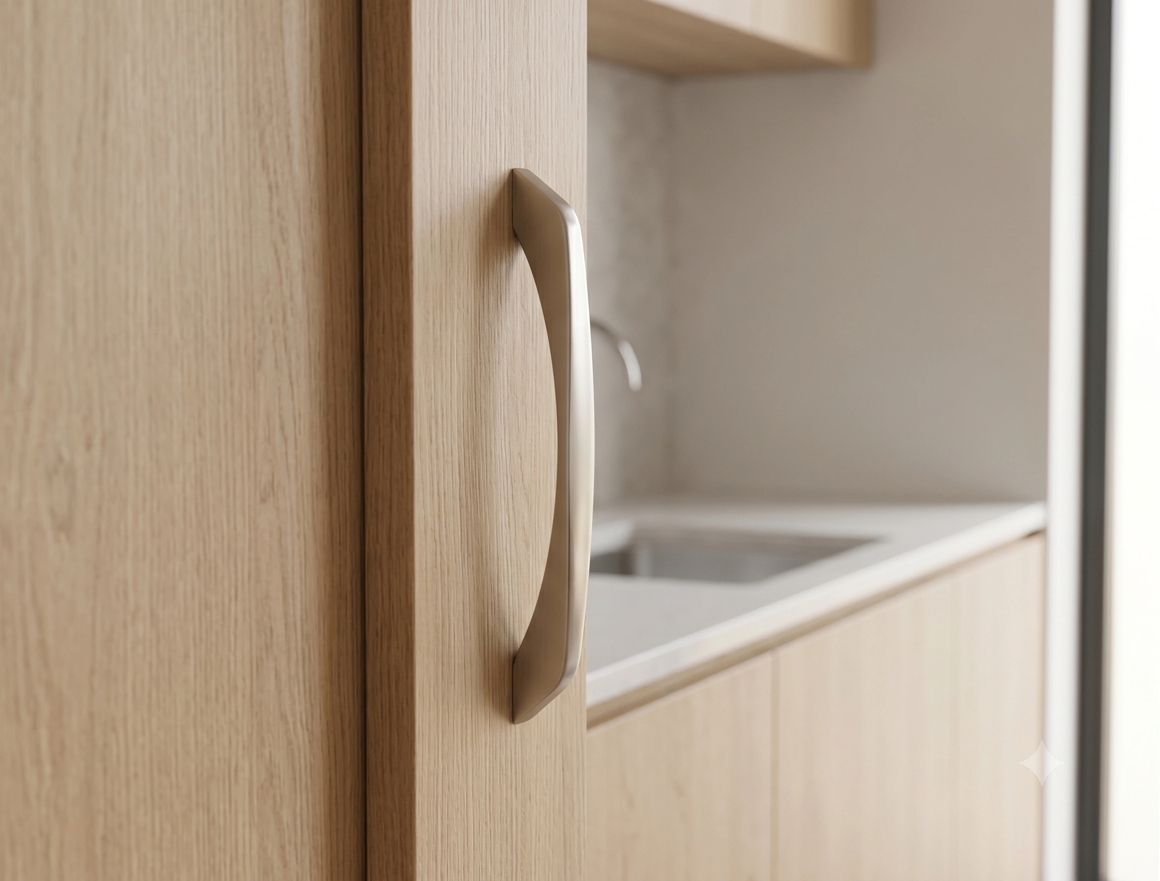 Celta Tapered Designer Cabinet Pull Handle