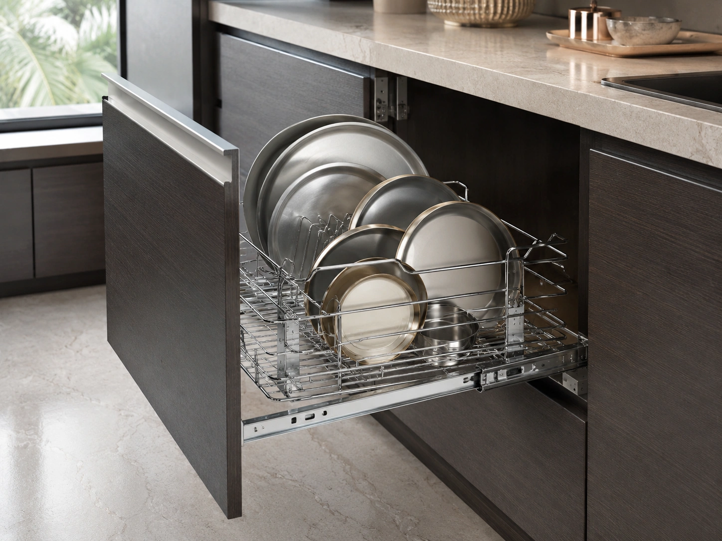 Lirio 5 mm Thali Basket
