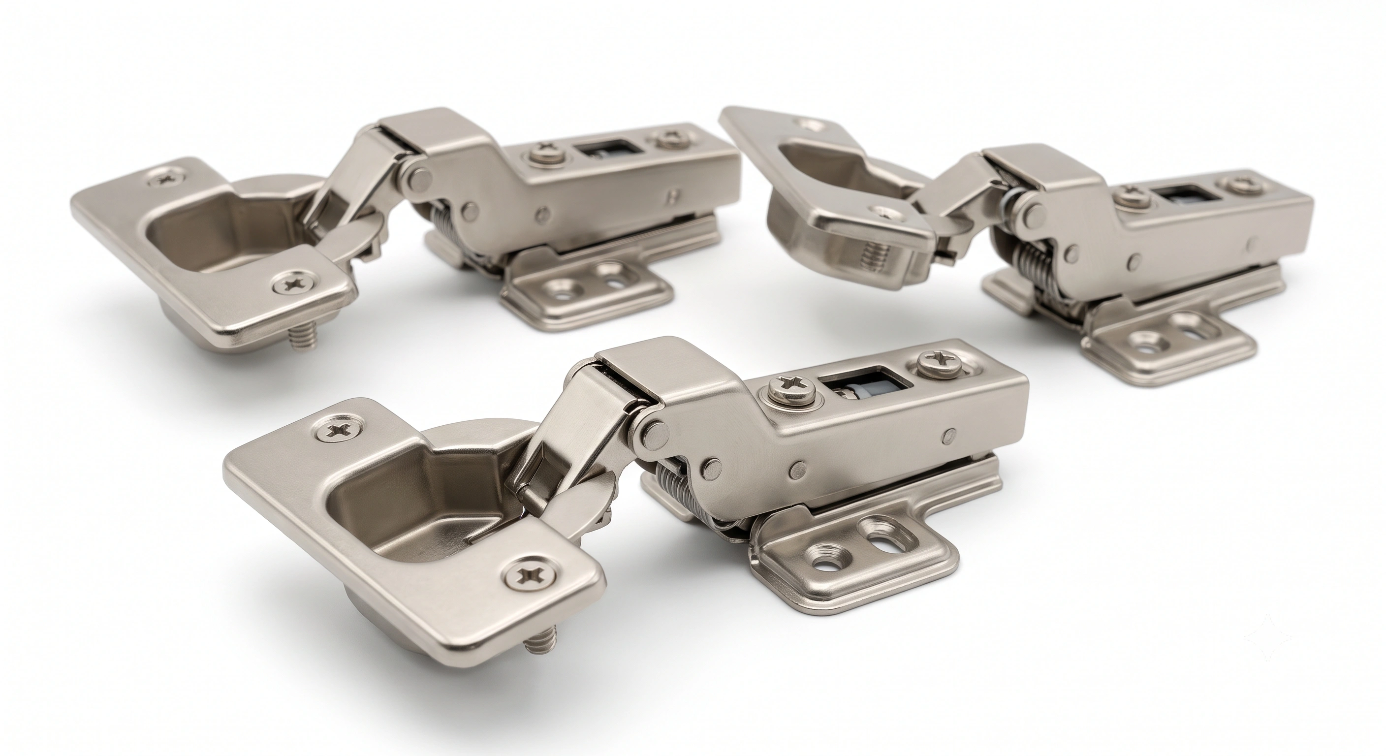 Premium Thick Door 2D Soft Close Clip-On Concealed Cabinet Hinge (40 mm Cup) | Mild Steel