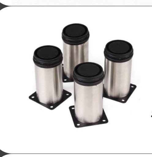 Stainless Steel Adjustable Furniture Leg – Round Type