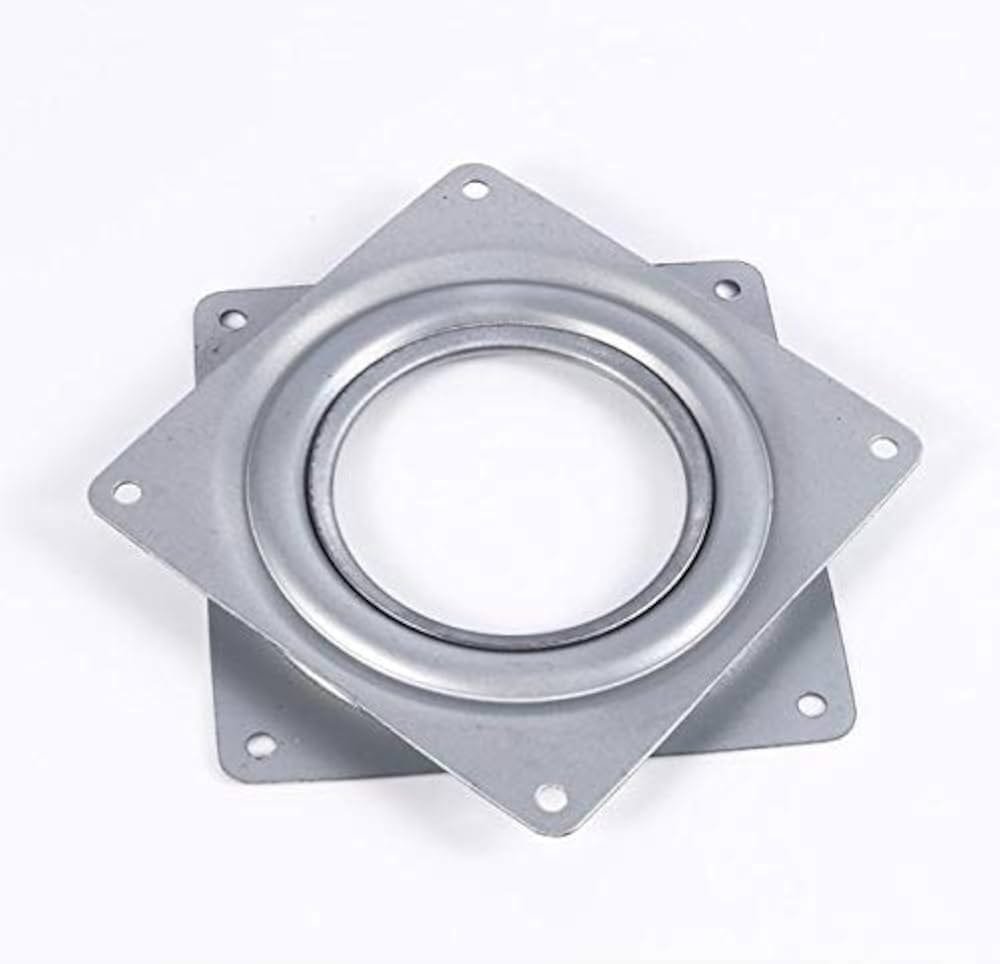 Revolving Swivel Plate Square – 100 mm Mild Steel Rotation Plate