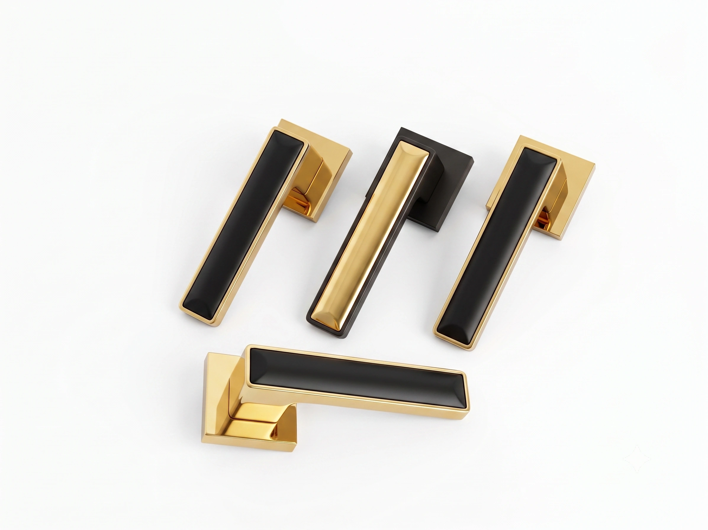Premium Recessed Panel Mortise Lever Handle - Model 1009