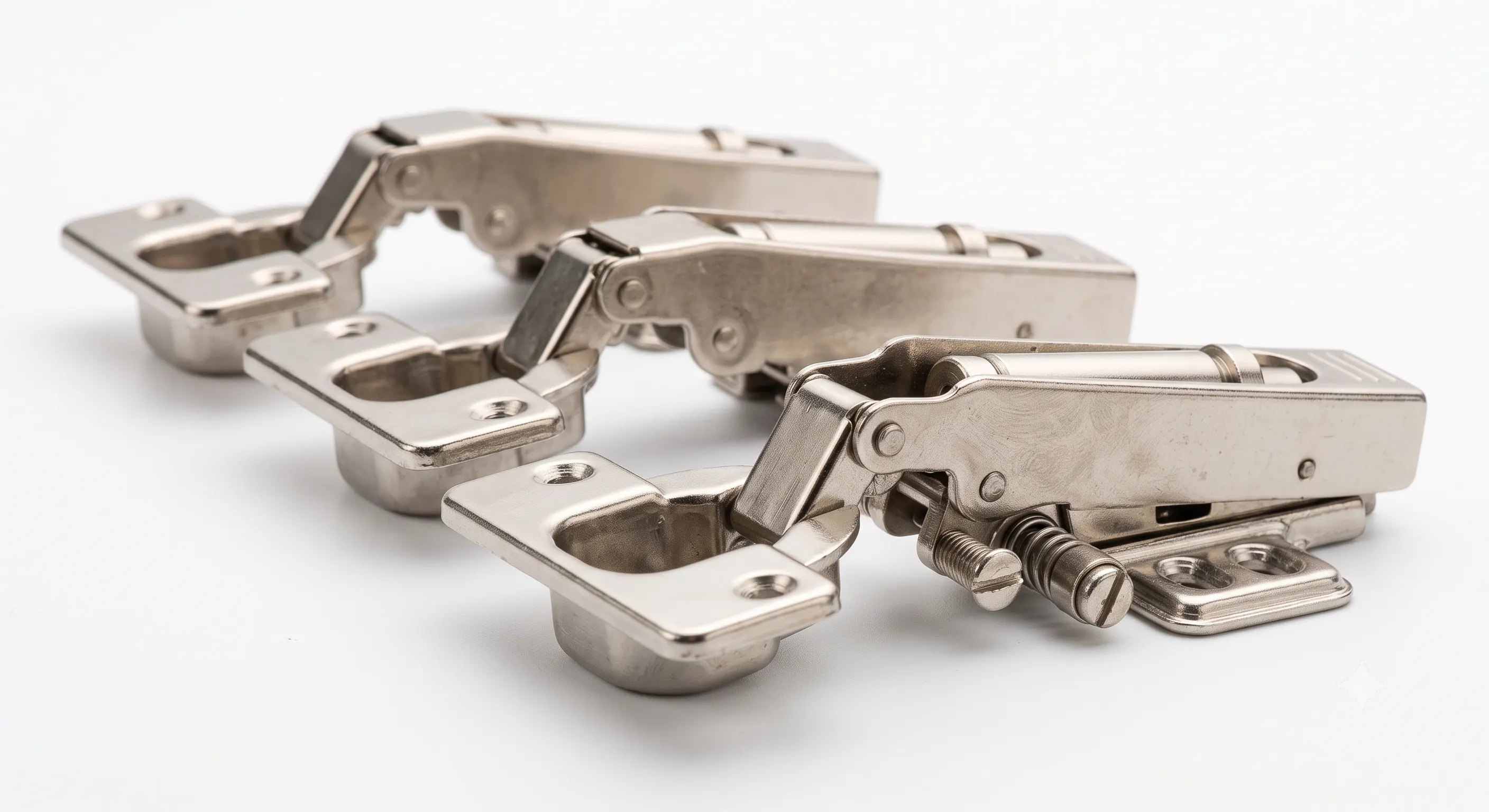 Premium 3D Clip-On Soft Close Cabinet Hinge (210 Gram) | HELLER Series