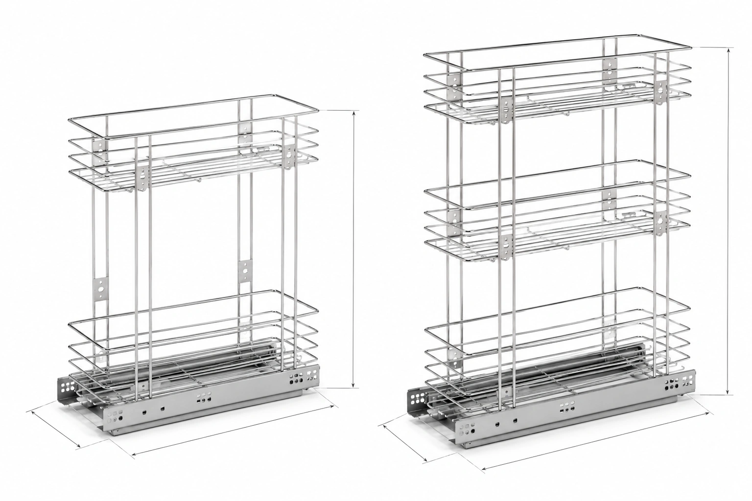 Lirio 5 mm Bottle Pullout Basket