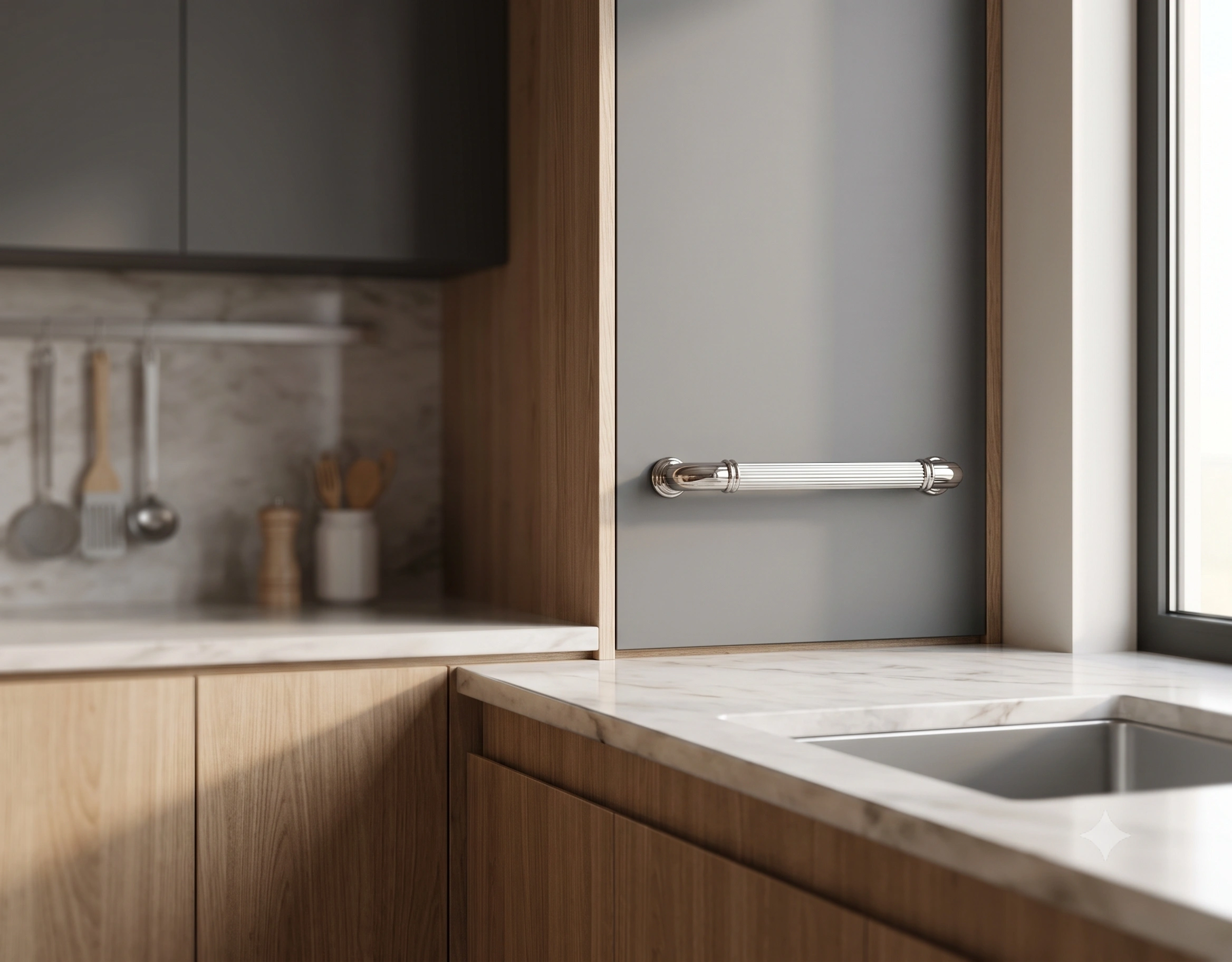 ZH-265 Tubular Designer Cabinet Pull Handle