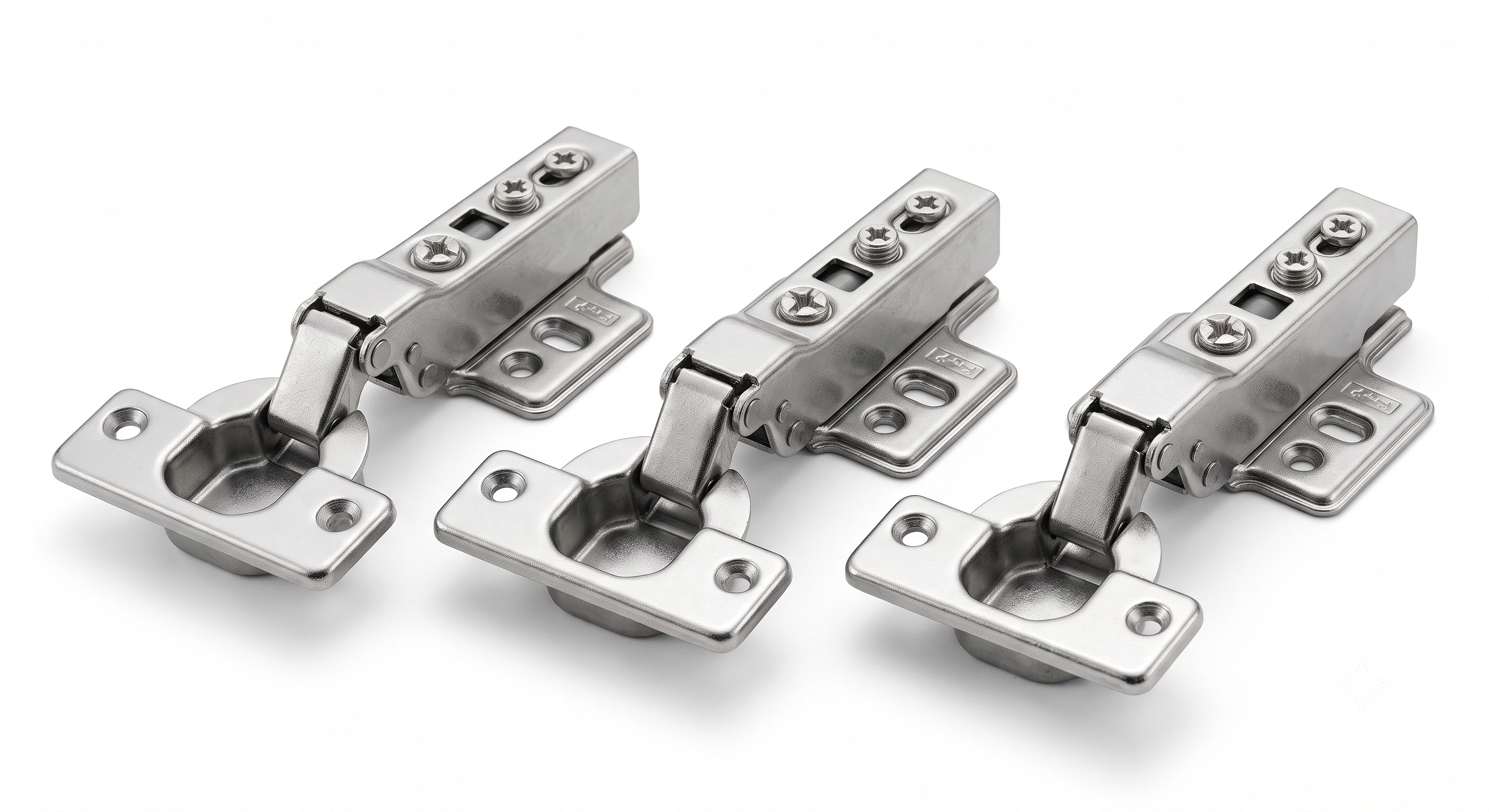 SS 3D Soft-Close Hydraulic Hinge