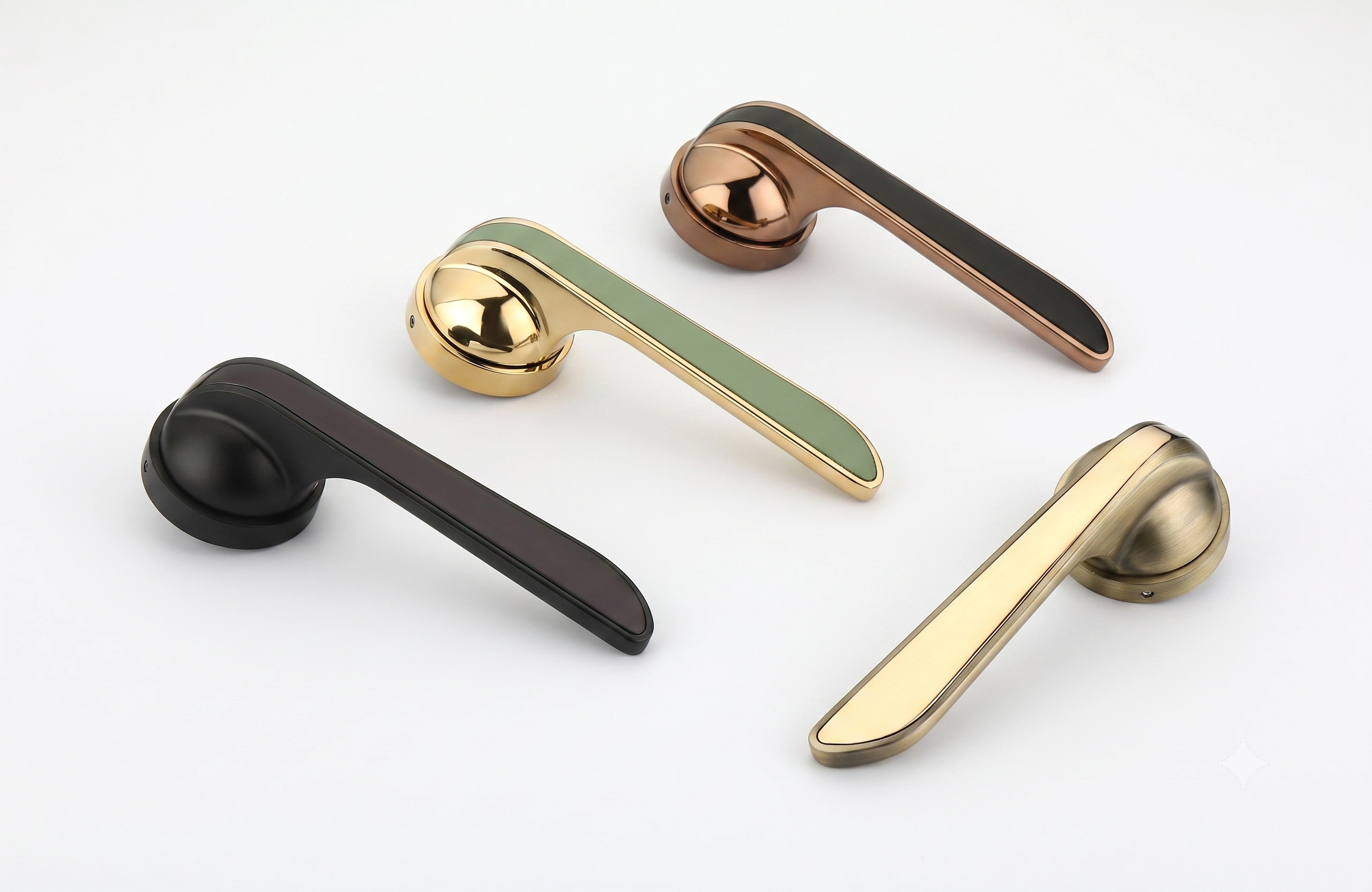 JSSE Elite Soft-Edge Inlay Mortise Lever Handle