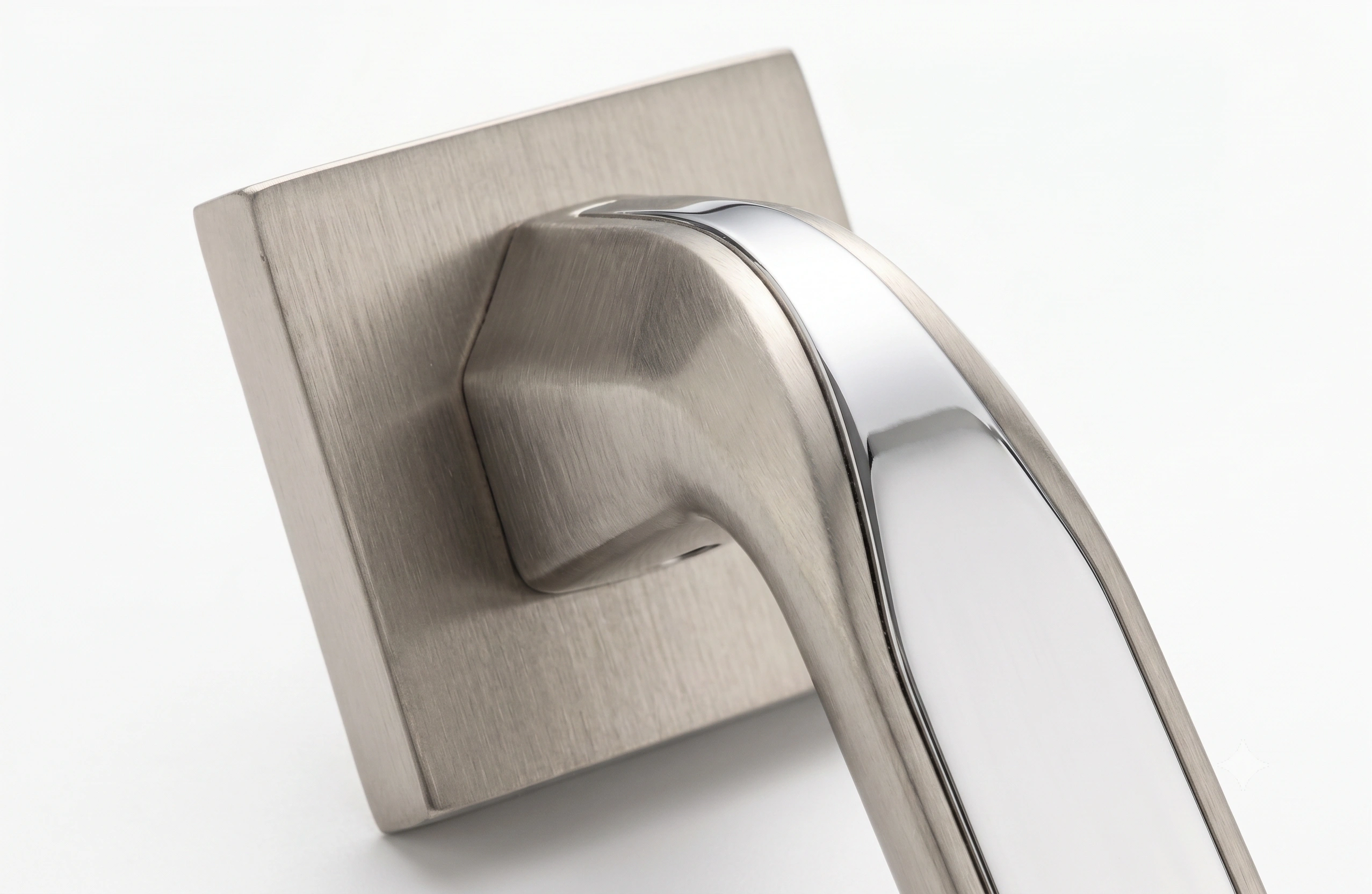 Premium Dual-Tone Inlay Mortise Lever Handle - Model 1003