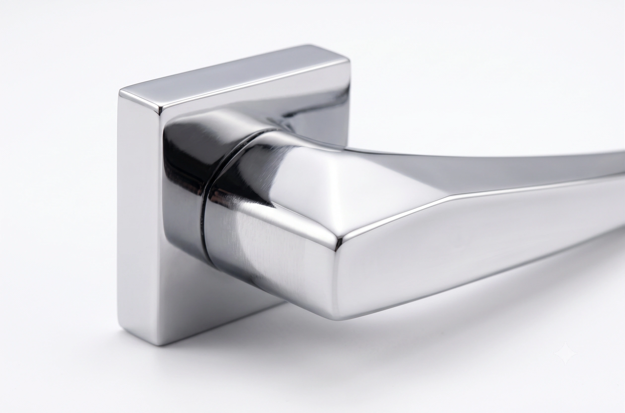 Premium Twisted Facet Mortise Lever Handle - Model 1010