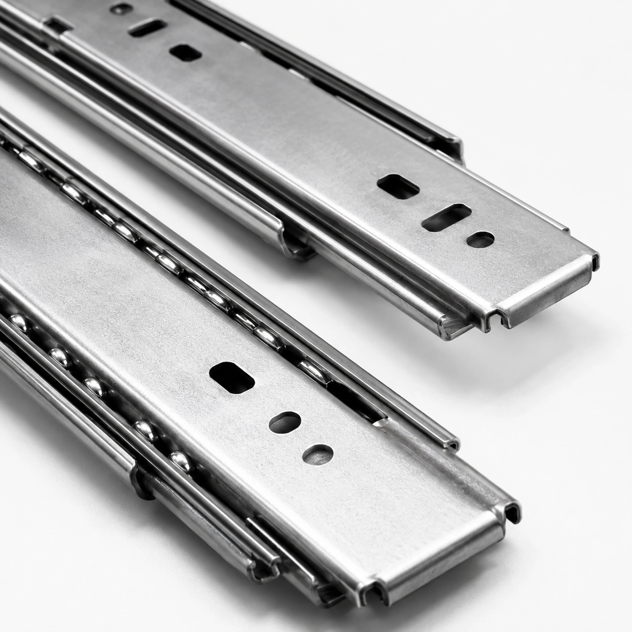Full-Extension Telescopic Drawer Channel